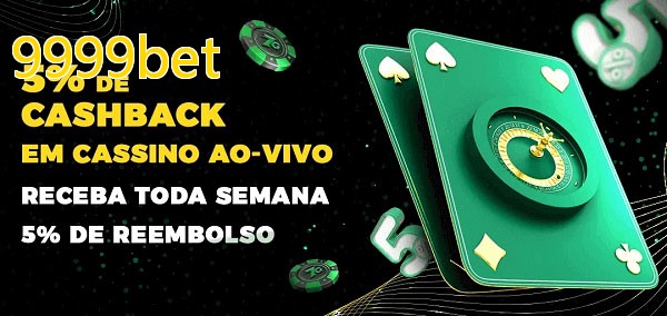 Promoções do cassino ao Vivo 9999bet